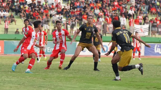 Malut United masih belum bisa menang di babak 12 besar Pegadaian Liga 2 2023/2024.