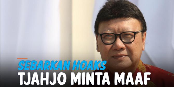 VIDEO: Menteri Tjahjo Kumolo Minta Maaf Sebar Hoaks di Twitter