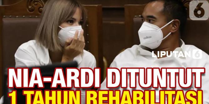 VIDEO: Nia Ramadhani Dituntut 12 Bulan Rehabilitasi, Terkejut dan Bakal Minta Keringanan