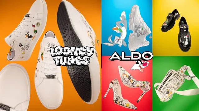 Menggabungkan Karakter Animasi Looney Tunes dengan Gaya Sepatu dan Aksesori Modis.