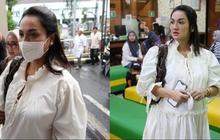 Potret Tengku Dewi Putri Hadiri Sidang Perceraiannya dengan Andrew Andika, Tampak Tegar Meski Sedang Hamil Besar