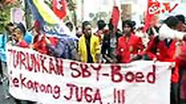 Mahasiswa Menilai SBY-Boediono Gagal