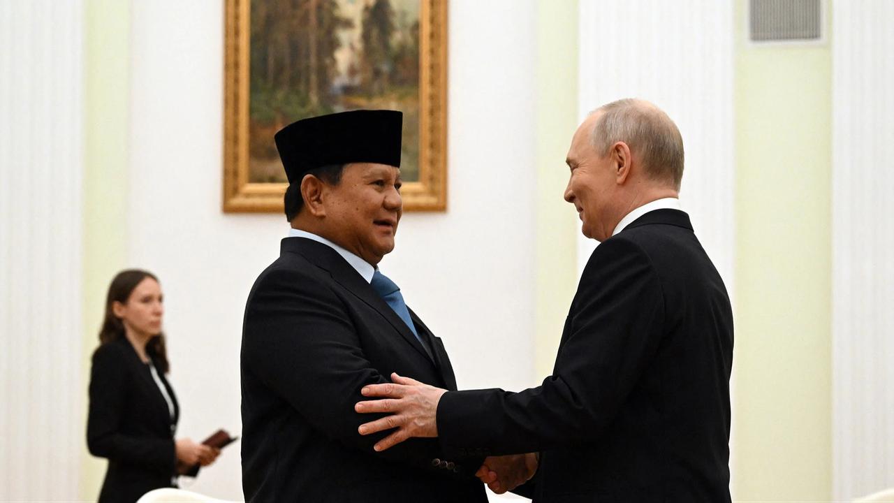 FOTO: Prabowo dan Putin Bahas Penguatan Kerja Sama Strategis di Moskow