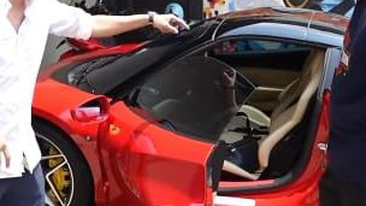 Gokil! Raffi Ahmad Pamer Ferarri Seharga Rp12 Miliar Milik Rayyanza ke Andre Taulany