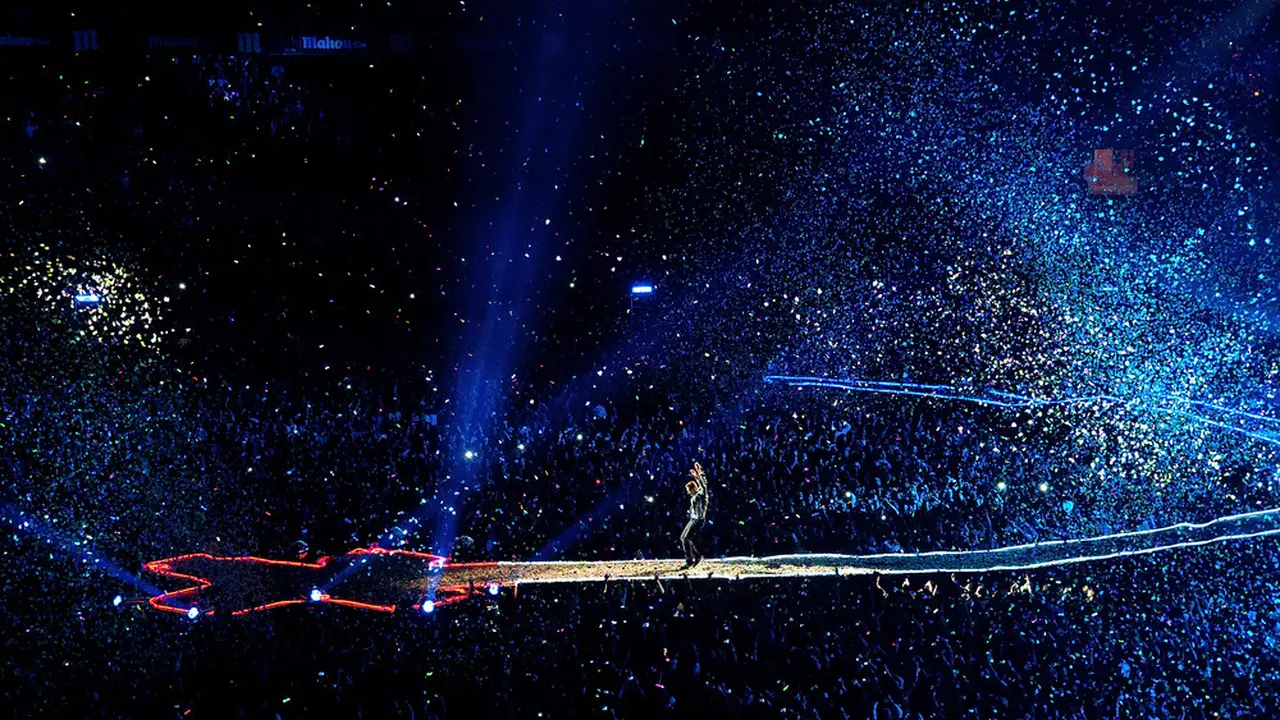 Konser Coldplay.