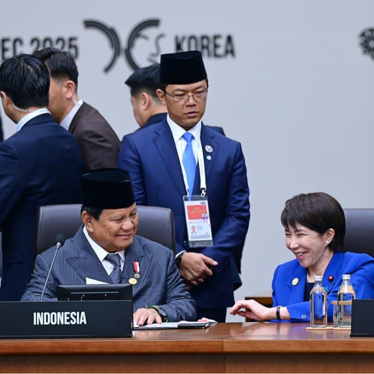 Prabowo di KTT APEC