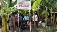 Satuan Tugas Penanganan Hak Tagih Negara Dana Bantuan Likuiditas Bank Indonesia (BLBI) melalui Panitia Urusan Piutang Negara (PUPN) Cabang D.I. Yogyakarta dan Jawa Timur menyita aset barang jaminan dan/atau harta kekayaan lain milik debitur/obligor.