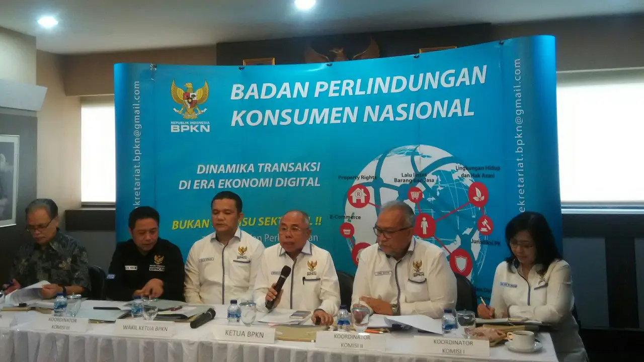 BPKN mengadakan konferensi pers Catatan Akhir Tahun 2019.