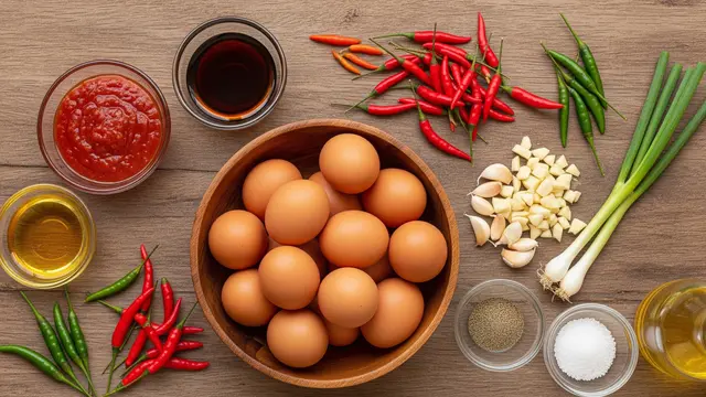 Resep Telur Crispy Saus Pedas Manis