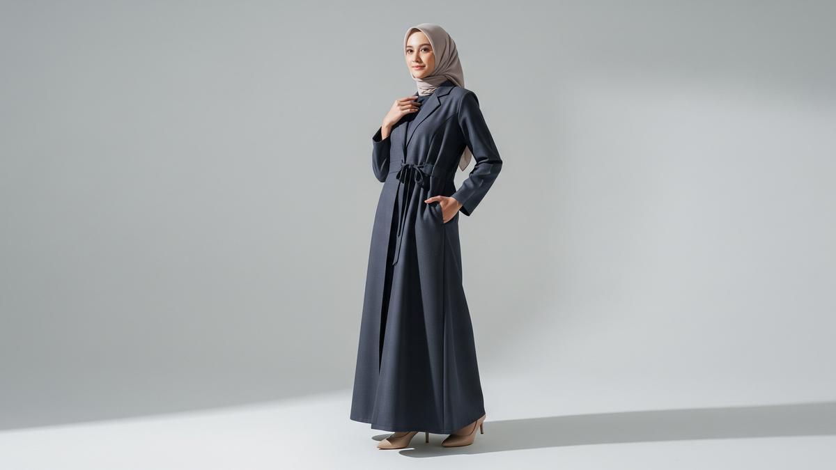 8 Model Gamis Blazer Modern untuk Pekerja Kantor dengan Mobilitas Tinggi, Cocok untuk Wanita Karier