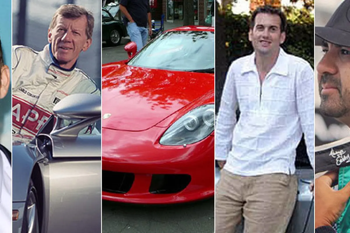Korban Porsche Carrera GT