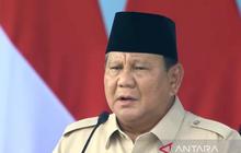 Untuk Pertama Kalinya Pimpin Upacara, Presiden Prabowo Tegaskan TNI Benteng NKRI di HUT TNI ke-80