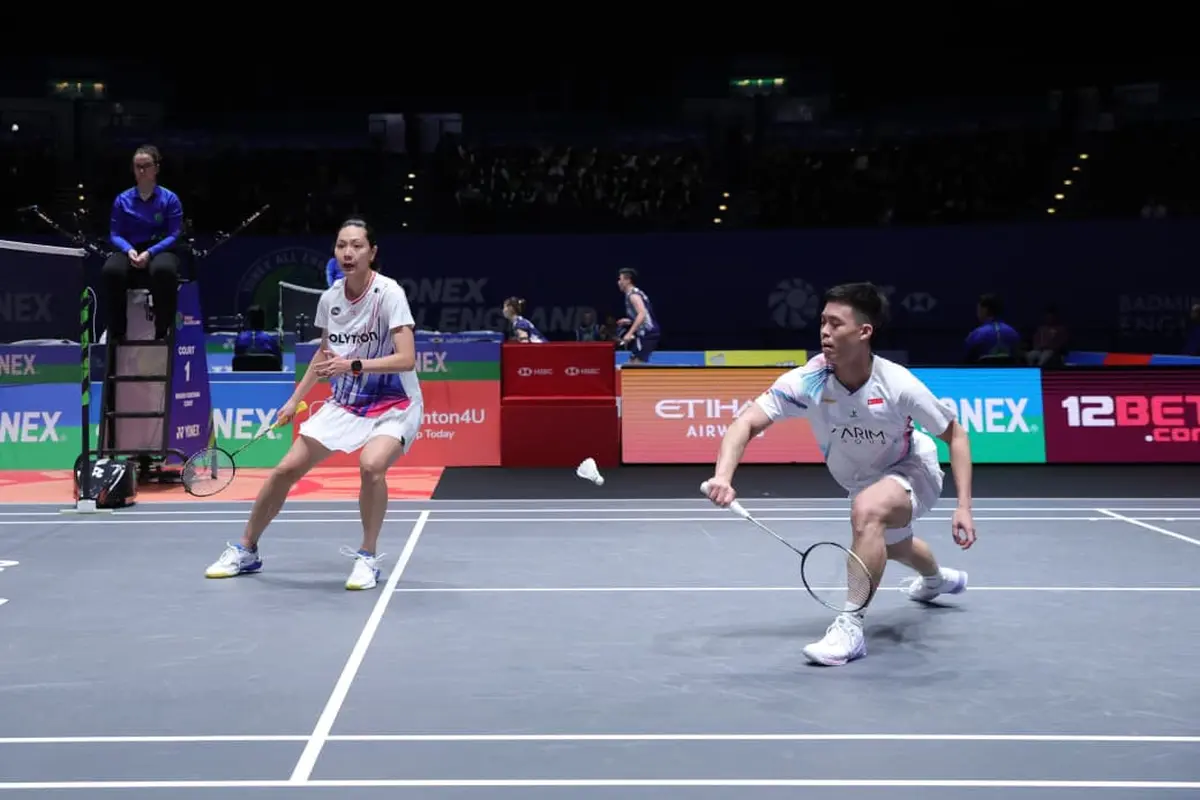 Hee Yong Kai Terry/Gloria Emanuelle Widjaja - All England 2026 - Bulu Tangkis