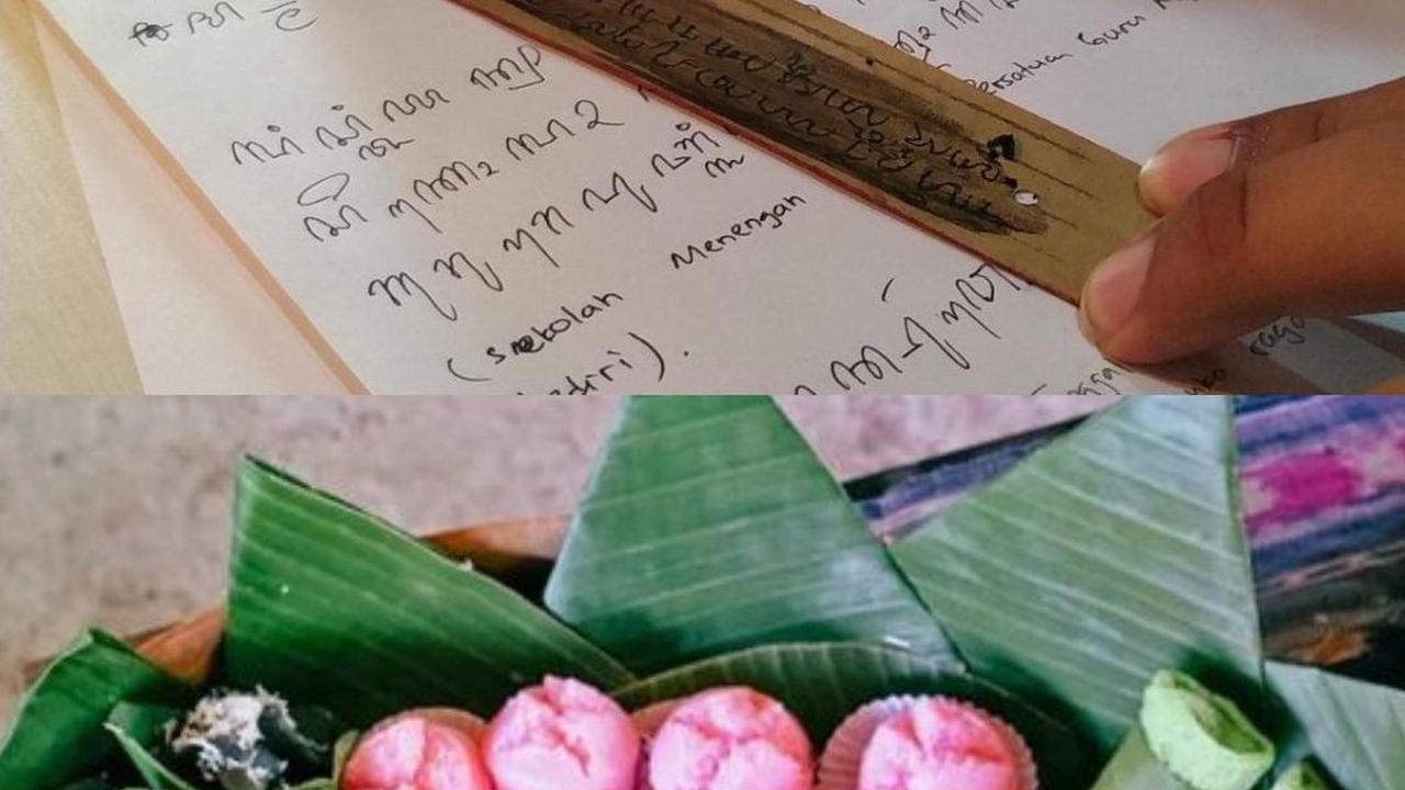 Ngabuburit Seru di Desa Wisata Gunungsari Madiun, Belajar Menulis di Atas Daun Lontar hingga Menikmati Jajanan Tradisional