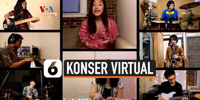VIDEO: Keren! Konser Virtual Ala Mahasiswa Indonesia di AS