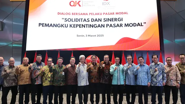 BEI mengadakan pertemuan dengan para pelaku pasar modal dan pejabat Otoritas Jasa Keuangan (OJK) pada hari ini