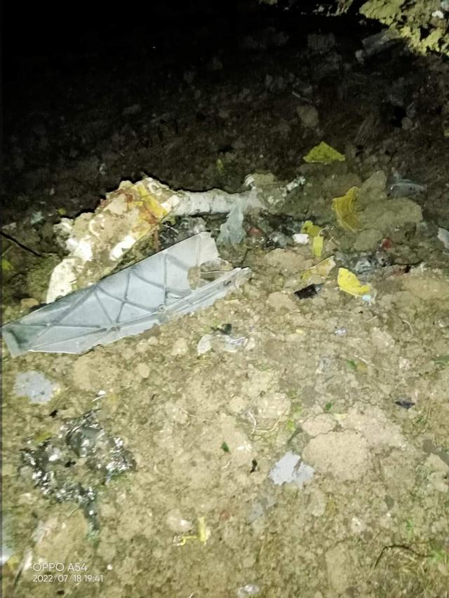 pesawat jatuh di Blora, nasib pilot belum diketahui. (Foto: Liputan6.com/Istimewa)