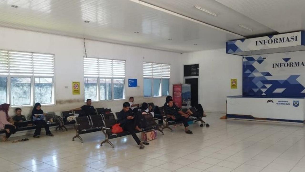 Arus Mudik Pelabuhan Sadai Bangka Selatan Jelang Idul Fitri 2026 Masih Sepi