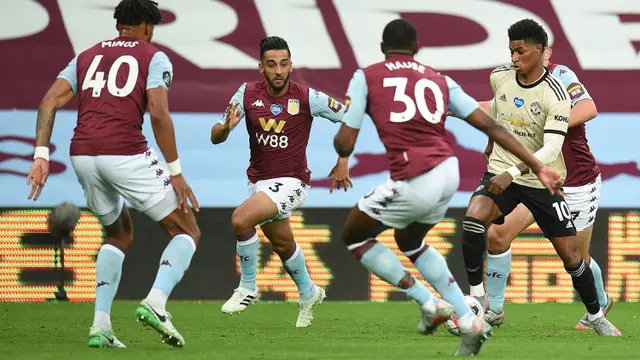 Manchester United Bungkam Aston Villa 3-0