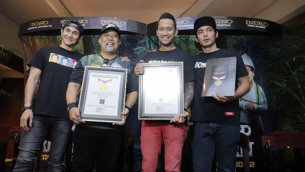 [Bintang] Warkop DKI Reborn 2 dapat rekor MURI 