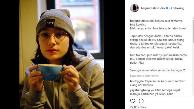 Herjunot Ali dan Tatjana Saphira