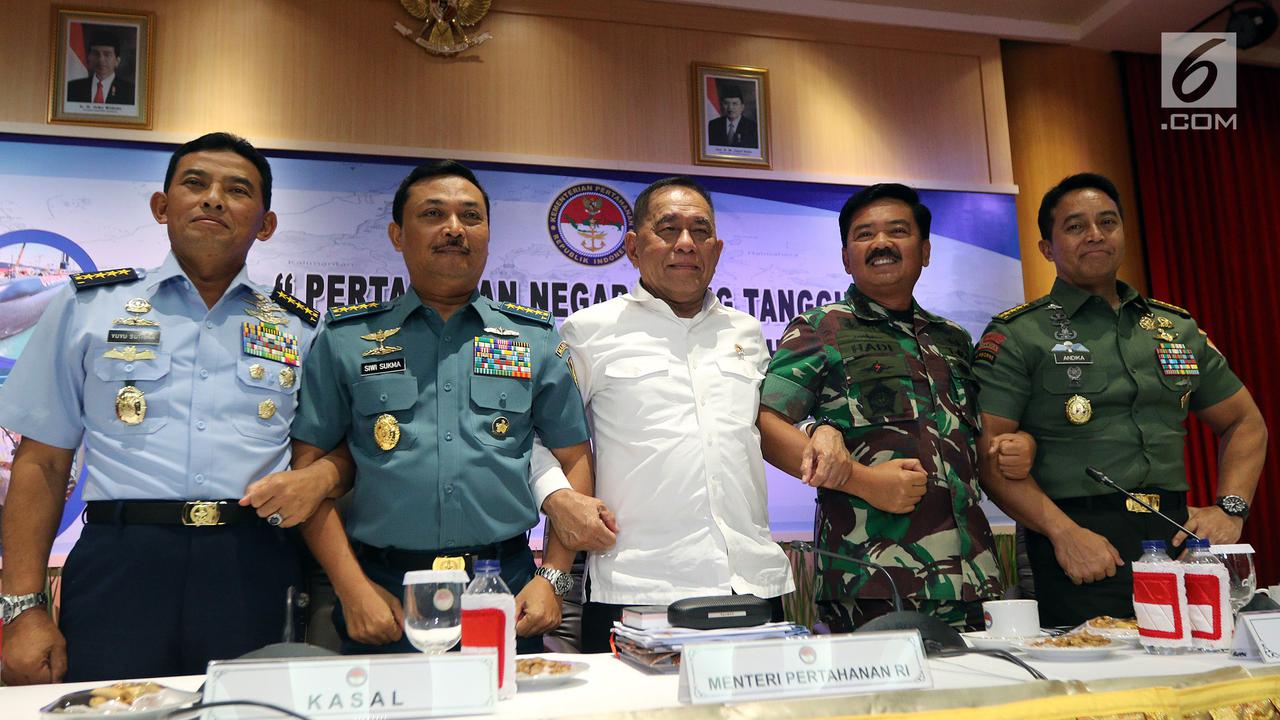 Menteri Ryamizard Ryacudu Pimpin Rapim Kemhan 2019