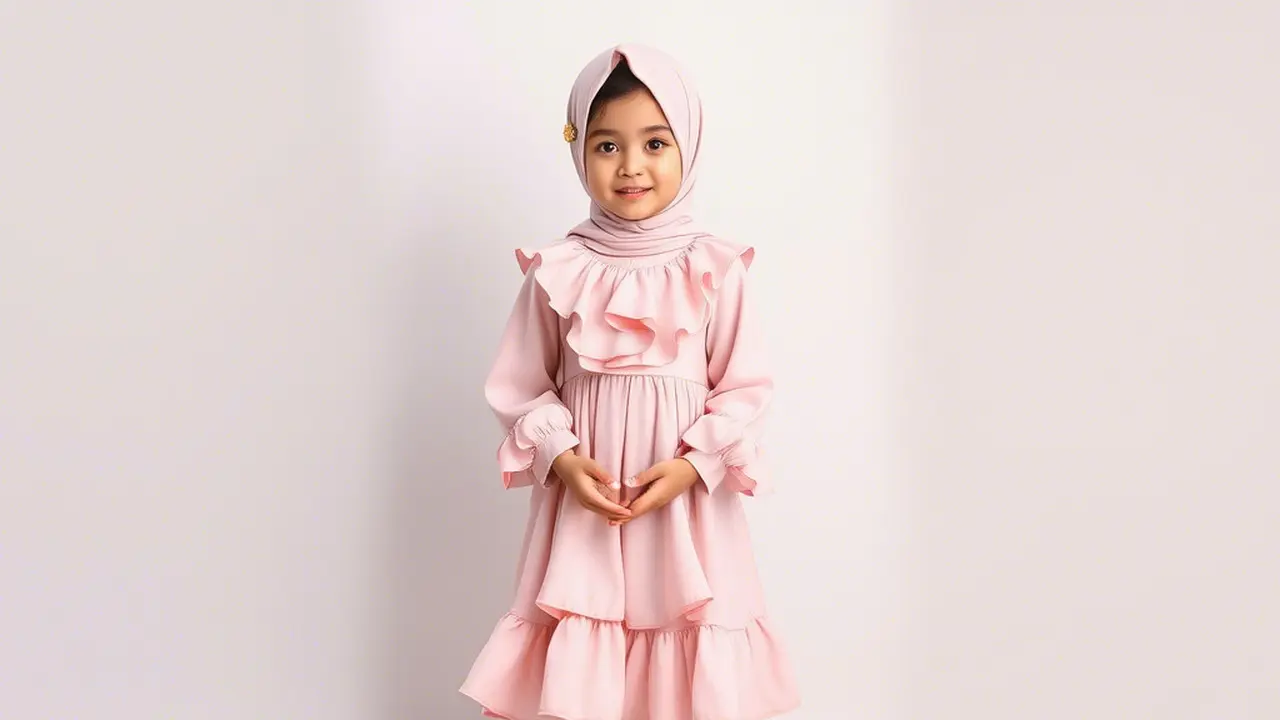 Baju Model Gamis Anak Perempuan