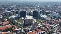 Penampakan RS Kemenkes Surabaya dari udara. (Foto: Sekretariat Presiden)