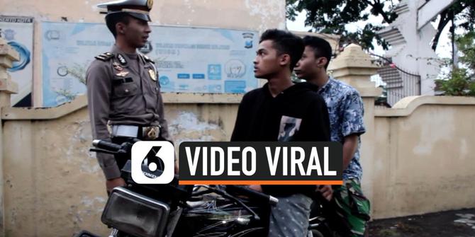 VIDEO: Pemeran Video Viral Mandi di Atas Motor Ditangkap