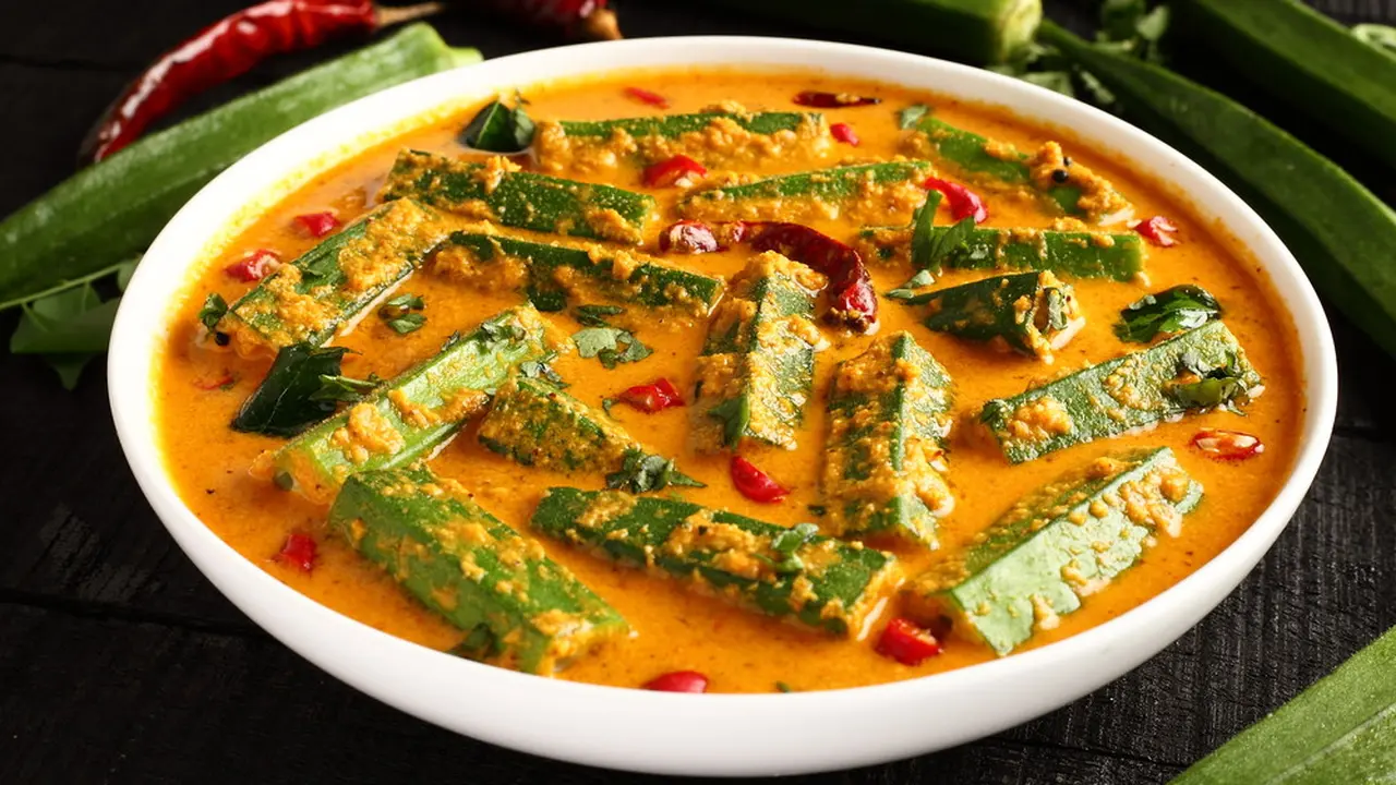 kari santan lodeh okra hijau