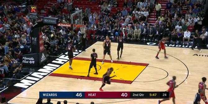 VIDEO: Game Recap NBA 2017-2018, Wizards 102 Vs Heat 93