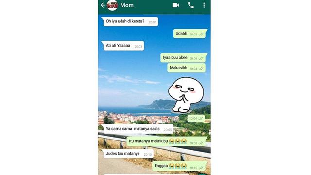 6 Chat Ibu ke Anak Ini Polos Banget, Bikin Ketawa