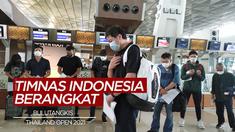 Berita Video Tanpa Kevin/Marcus, Tim Bulutangkis Indonesia Berangkat Menuju Turnamen BWF di Thailand