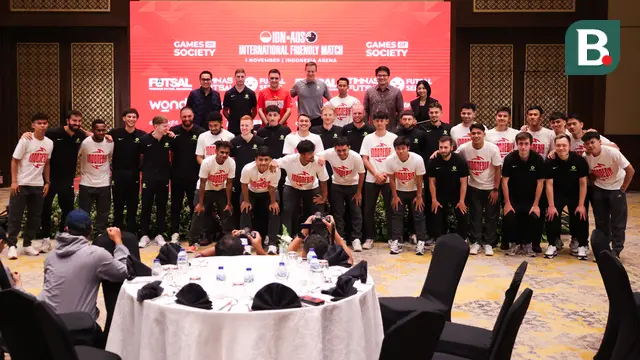 Timnas Futsal Indonesia vs Australia