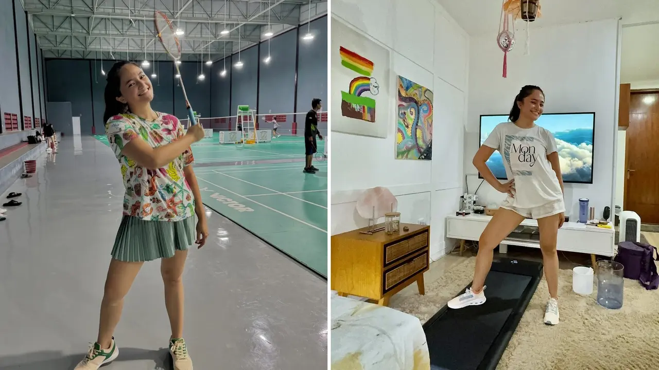 8 Outfit Olahraga ala Marshanda, Tampil Simpel Namun Stylish