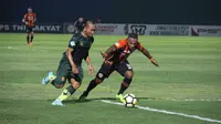 PS Tira gagal menundukkan Perseru Serui di Stadion Sultan Agung, Bantul, pada lanjutan Liga 1 2018, Selasa (22/5/2018). (Bola.com/Permana Kusumadijaya)