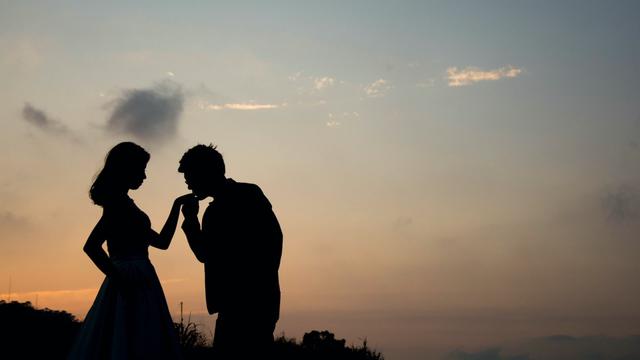 Ilustrasi pasangan kekasih, pacar, cinta