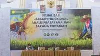 Ditjen PSP Kementan menggelar pertemuan di Beston Hotel Palembang untuk menyosialisasikan jabatan fungsional analis prasarana dan sarana pertanian 23-25 Juni 2021.