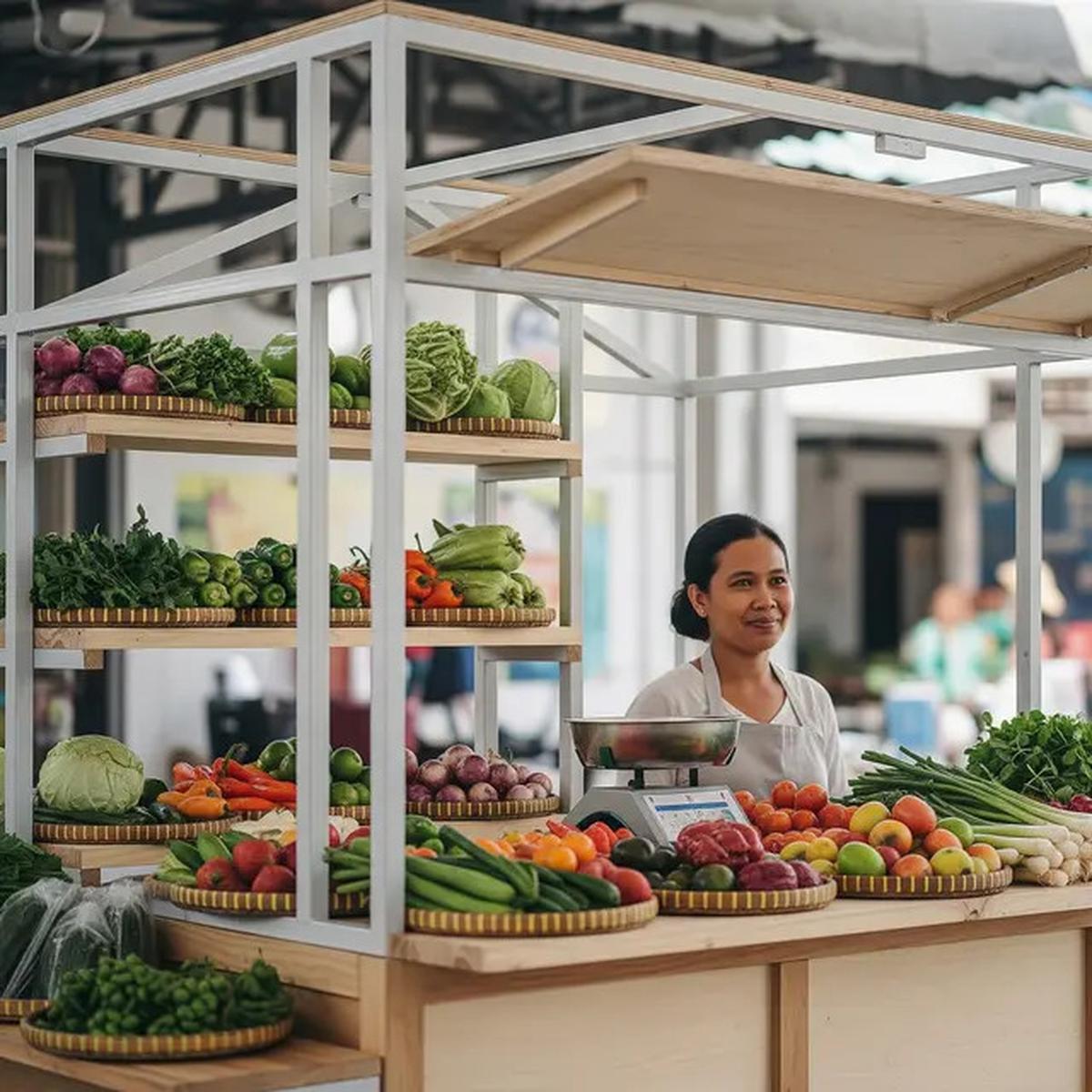 9 Desain Warung Sayur Minimalis Ramai Pengunjung di 2025, Efektif Raup Keuntungan