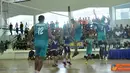 Citizen6, Surabaya: Tim Bolla Volley Putra dan Putri Kobangdikal melaju ke babak final Porwiltim TNI AL 2012 setelah di babak semifinal mengalahkan lawan-lawannya di GOR Wijaya Kusuma Bumimoro, Surabaya, Jumat (8/6). (Pengirim: Penkobangdikal)