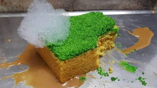 kreasi makanan mirip benda
