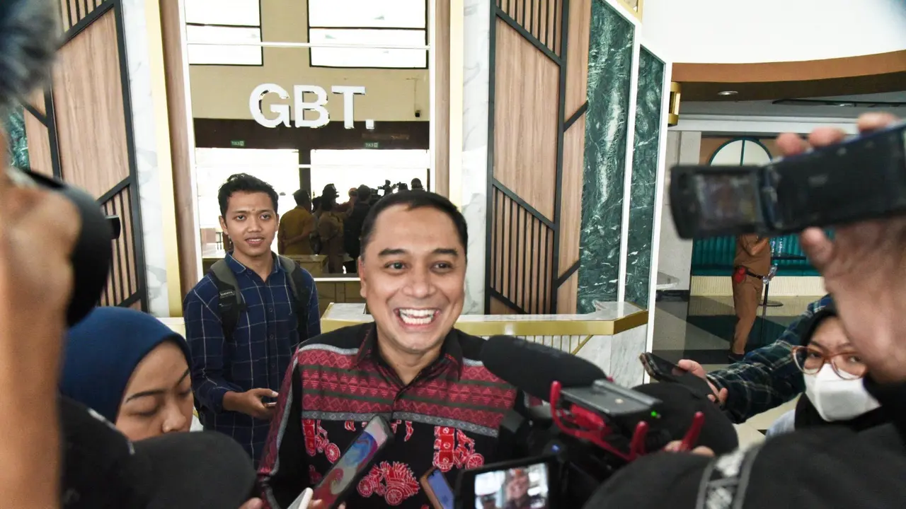 Wali Kota Surabaya Eri Cahyadi. (Dian Kurniawan/Liputan6.com)