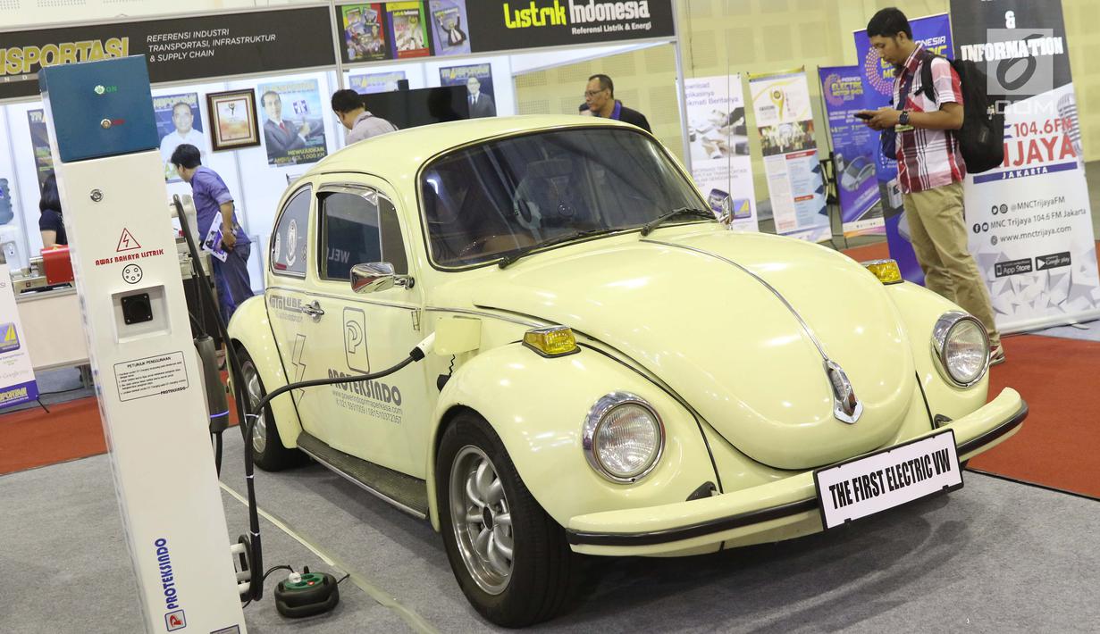 FOTO Melihat Ragam Kendaraan Listrik Di Indonesia Electric Motor Show 2019 Otomotif Liputan6com