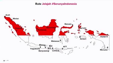 Sambut HUT ke-77 RI, Jelajah Serunya Indonesia Live Streaming di 77 Destinasi