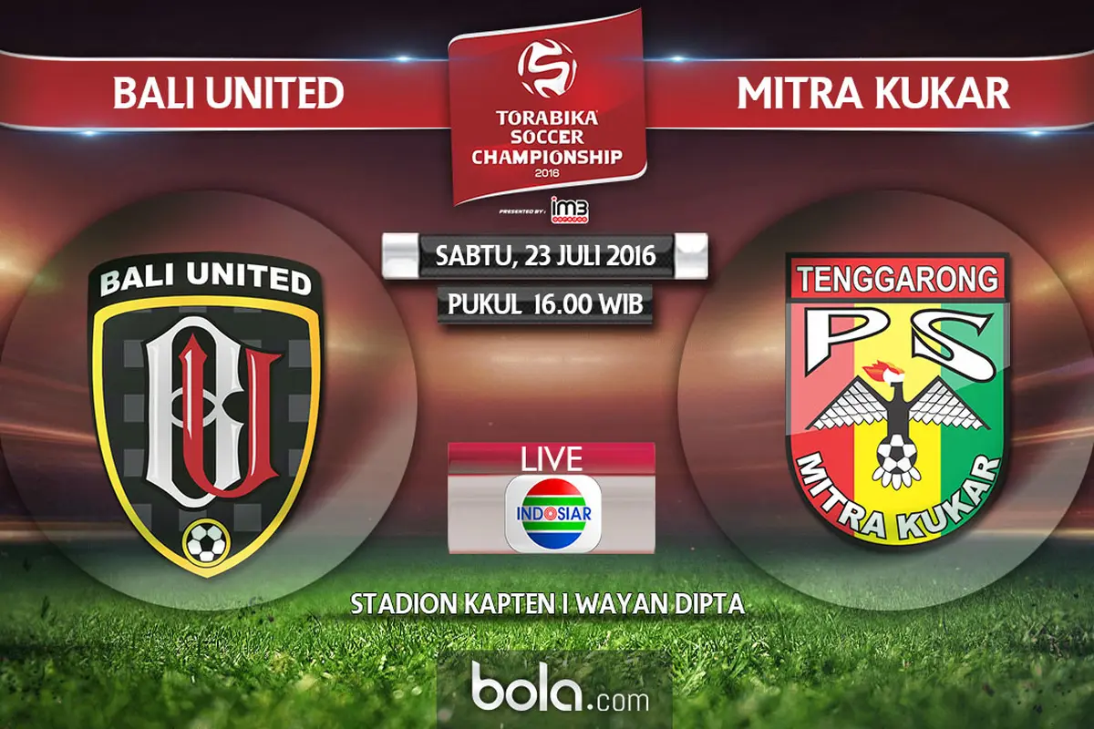 Bali United Vs Mitra Kukar (Bola.com/Adreanus Titus)