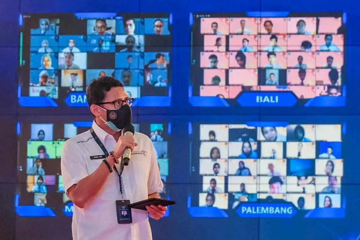 Level PPKM Jabodetabek Diturunkan, Sandiaga Uno Ingatkan Risiko Travel Revenge