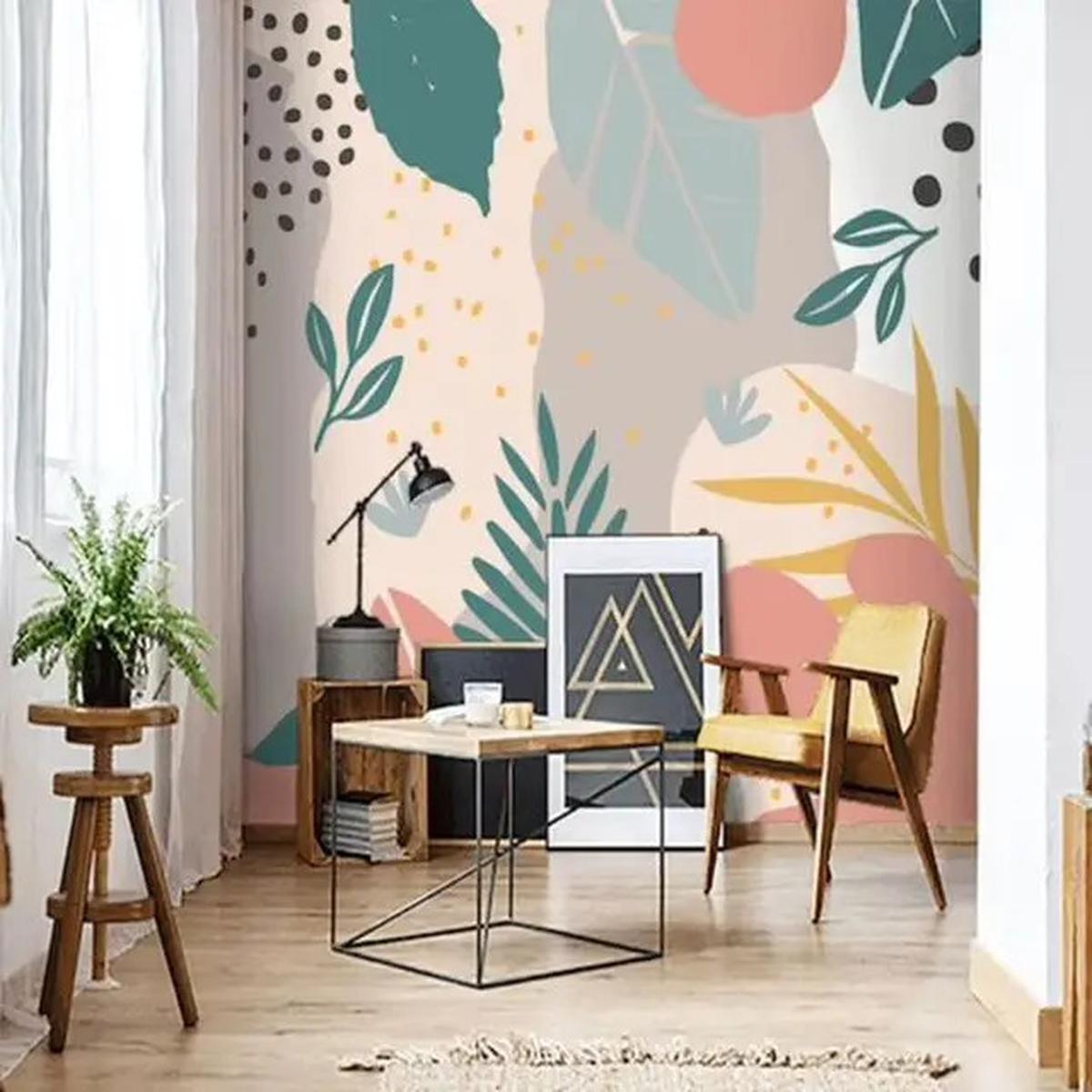 5 Ide Desain Cat Tembok Motif untuk Kamar yang Estetik dan Elegan