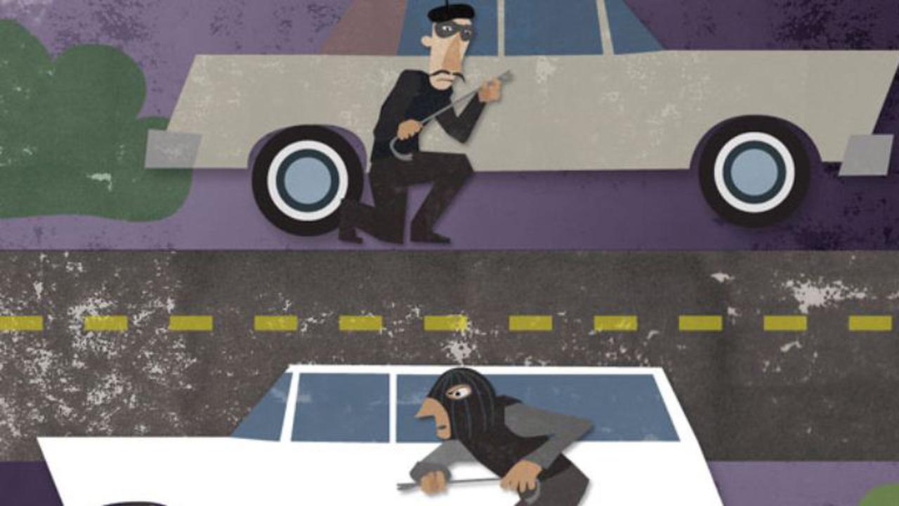 Ilustrasi Pencurian Mobil