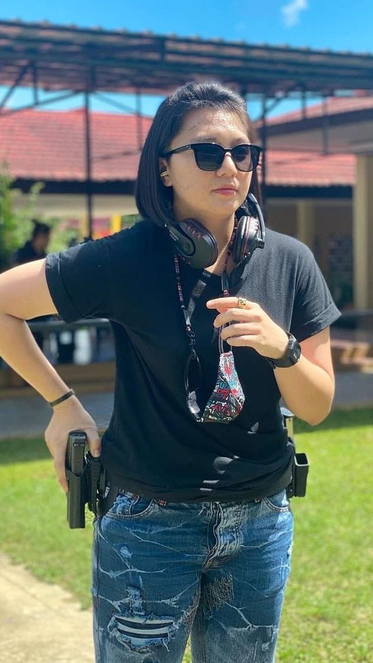 Iptu Della Indah Lestari sukses mencuri perhatian publik. <br>