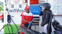 Salah satu SPBU di Papua. (Katharina Janur/Pertamina Patra Niaga Papua Maluku)